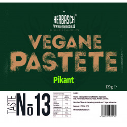 No. 13 Vegane Pastete “Pikant” - glutenfrei