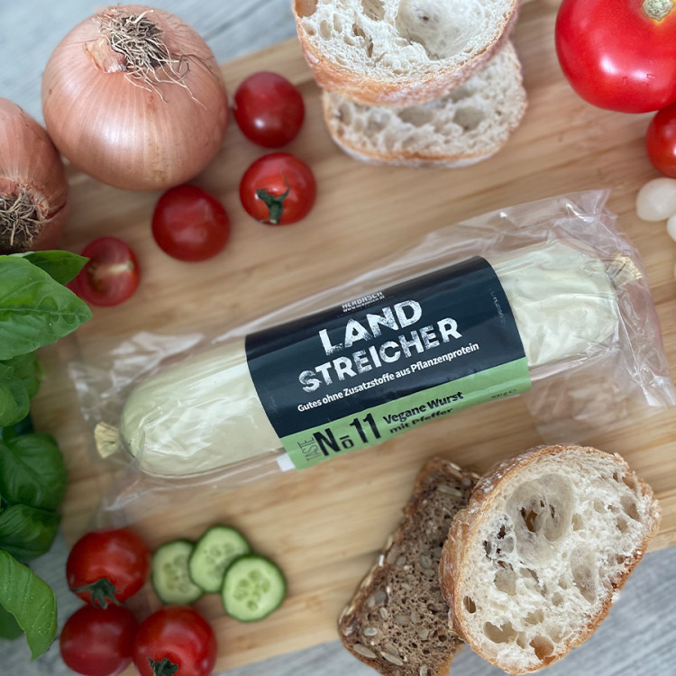 No. 11 Landstreicher (Vegane Wurst mit Pfeffer) 300g